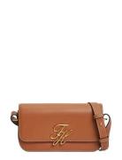 Th Script Flap Crossover Brown Tommy Hilfiger