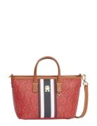 Th Monoplay Mini Tote Stripe Le Red Tommy Hilfiger