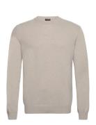 Valter Roundneck Beige Oscar Jacobson