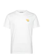 Cfsundin 0255 Tee With Emb. White Casual Friday