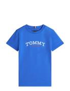 Monogram Graphic T-Shirt Blue Tommy Hilfiger
