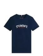 Monogram Graphic T-Shirt Navy Tommy Hilfiger