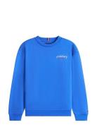 Monotype Graphic Sweatshirt Blue Tommy Hilfiger