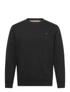 Jumper Regular Red Logo Black Replay