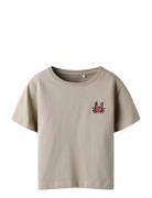 Nmmfrank Ss Nreg Top Box Pb Beige Name It