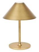 "Hygge" Portable Table Lamp Gold Halo Design