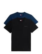 Tjm Slim Linear Ss Tee 2Pck Ext Navy Tommy Jeans