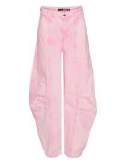 Cargo Denim Pants Pink ROTATE