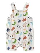 Nbmfari Shorts Overall White Name It