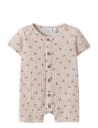 Nbmfront Ss Sunsuit Cream Name It