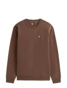 Tjm Reg Badge Crew Ext Brown Tommy Jeans