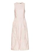 Flower Midi Dress Pink ROTATE