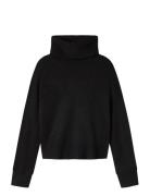 Nlflodet Ls Roll Neck Knit Black LMTD