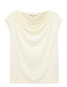 Viscose T-Shirt Beige Rosemunde
