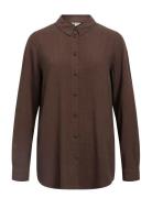 Objsanne L/S Shirt Noos Brown Object