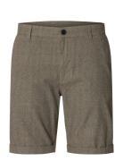 Slmslim-Luton Miles Flex Shorts Noos Brown Selected