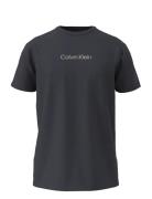 S/S Crew Neck Grey Calvin Klein