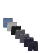 Kalle Cotton 7-Pack Black Resteröds