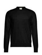 Ls Supima Cotton Crew 14Gg Black Calvin Klein
