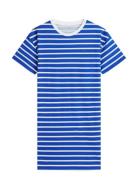 Stripe Ss T-Shirt Dress Blue Tommy Hilfiger