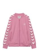 Hmljr Archive Reg Poly Zip Jacket Pink Hummel
