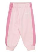 Hmlmini Loose Adj Waist Pants Pink Hummel