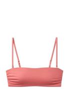 Bandeau W Straps Pink Calvin Klein