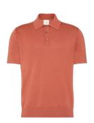 Ss Supima Cotton Polo 14Gg Orange Calvin Klein