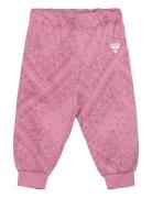 Hmlmini Loose Paisley Aop Pants Pink Hummel