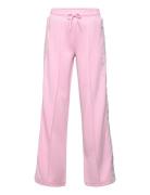Hmljr Wide Leg Poly Tape Pants Pink Hummel