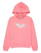 Surf Feeling Hoodie Terry Pink Roxy