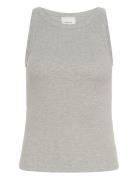 Gzdrew Sl Mel Top Noos Grey Gestuz