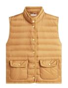 Feminine Lw Down Vest Beige Tommy Hilfiger