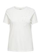 Cardanielle Life S/S O-Neck Reg Tee Jrs White ONLY Carmakoma