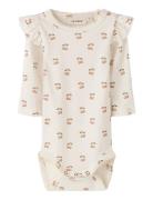 Nbflayo Kep Ls Slim Body Lil Cream Lil'Atelier