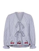 Alize Blouse Blue A-View