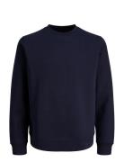 Jprblaethan Logo Crewneck Sweat Sn Navy Jack & J S