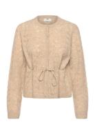 Jdymoon Life L/S Tie Cardigan Knt Beige JDY