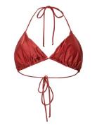 Pckin Bikini Shiny Bra Red Pieces