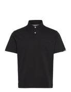 Polo Regular Jersey Black Black Replay