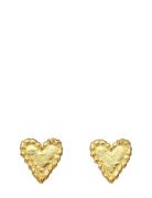 Rouge Earrings Gold Maanesten