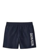 Medium Drawstring Navy Calvin Klein
