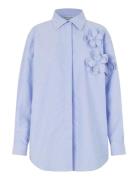 Floral Shirting, Floral Shirt Blue STINE GOYA