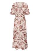 Crtiah Dress Pink Cream