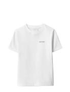 Chest Inst.logo Ss T-Shirt White Calvin Klein