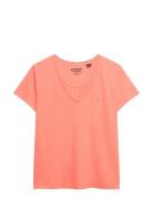 Studios Slub Emb Vee Tee  Superdry