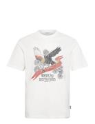 T-Shirt Relaxed Cream Replay