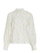 Vigiti Lore L/S Shirt White Vila