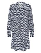 Kamarana Shirt Dress Navy Kaffe