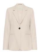 Kasakura Blazer Beige Kaffe